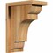 Ekena Millwork New Brighton Rough Sawn Corbel w/Backplate, Western Red Cedar, 6"W x 10"D x 14"H COR06X10X14NEB01RWR - alternate 1